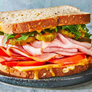 Cooked Ham Sandwich