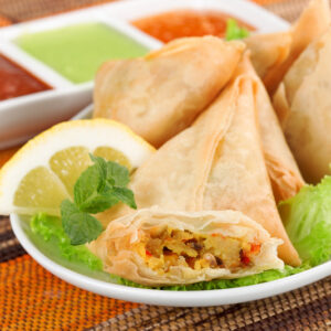 Pair of Vegetable Samosa