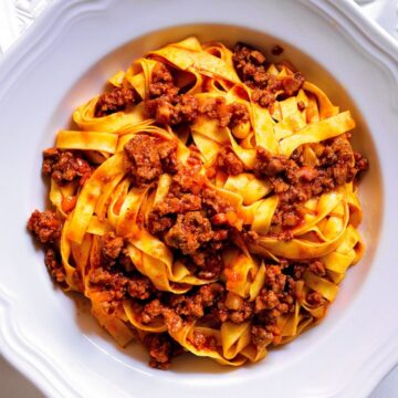 Tagliatelle Bolognese