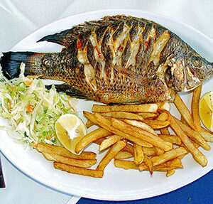 Whole Fried Tilapia